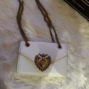 Dolce & Gabbana mini Devotion envelope clutch bag